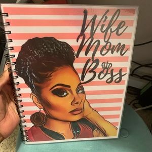 Spiral Notebook, 50 pages, Plastic front & back